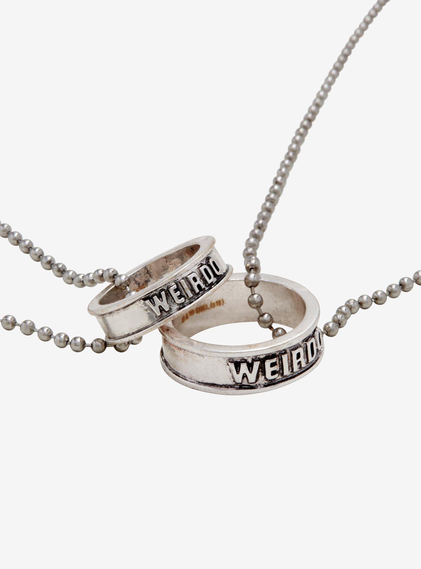 Riverdale Weirdo Best Friend Ring Set Hot Topic Exclusive, , hi-res