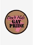 Don't Hide Gay Pride Circle Patch, , hi-res