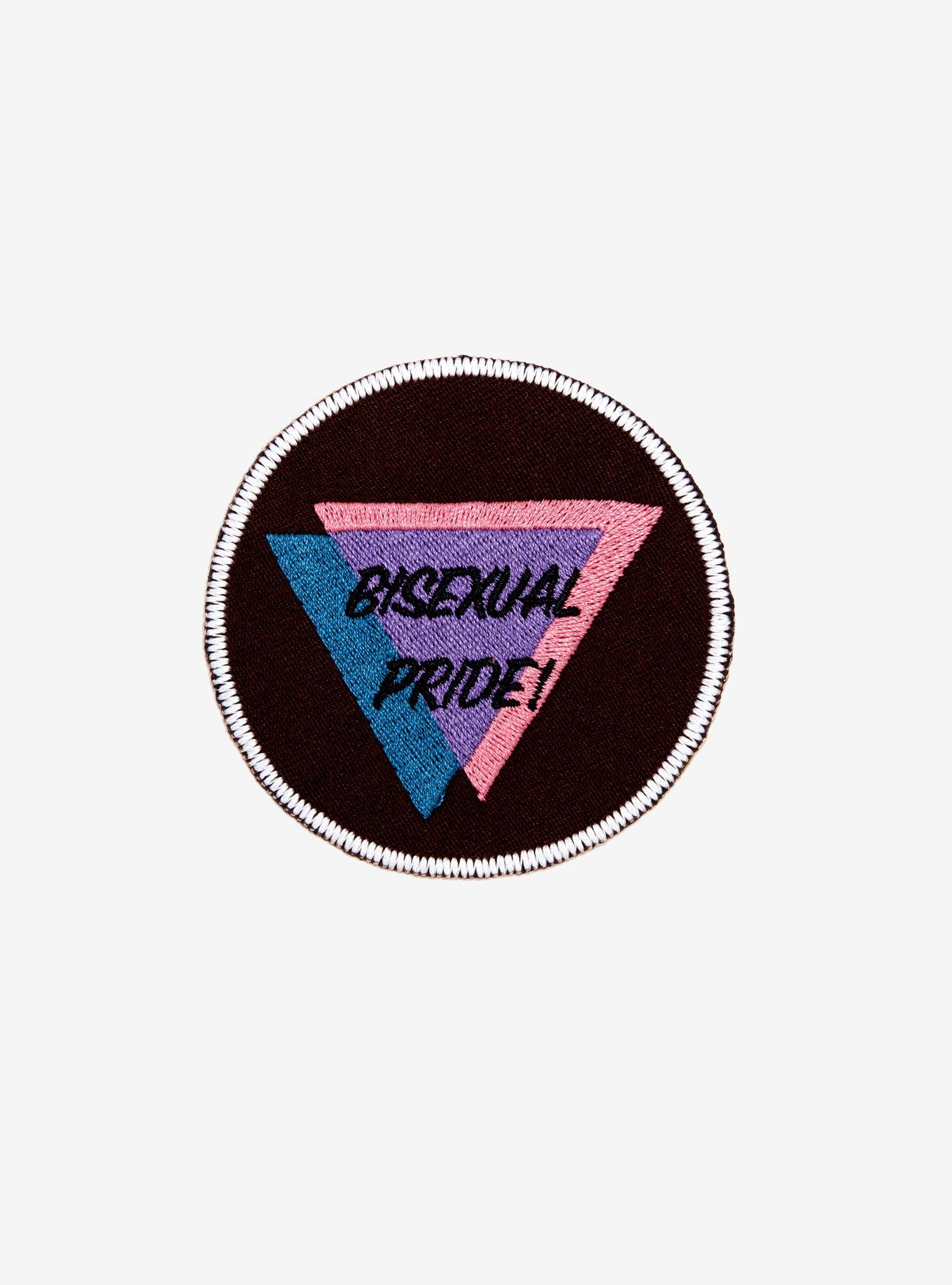 Bisexual Pride! Triangles Patch, , hi-res