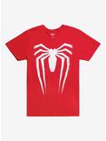 Marvel Spider-Man Video Game Logo T-Shirt, RED, hi-res