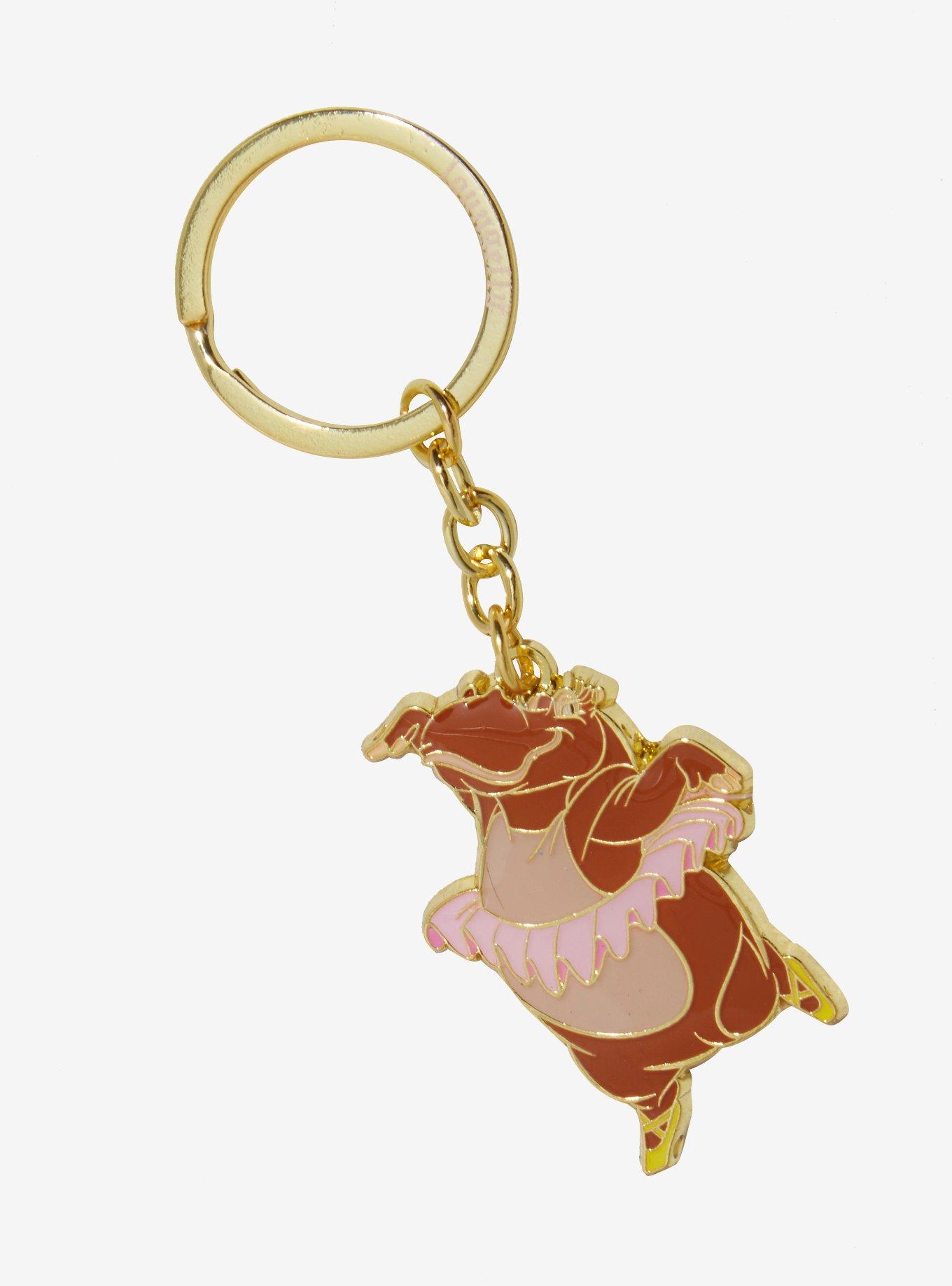 Disney Fantasia Hyacinth Hippo Key Chain - BoxLunch Exclusive, , hi-res