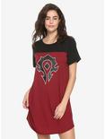 World Of Warcraft Horde Striped T-Shirt Dress, MULTI, hi-res