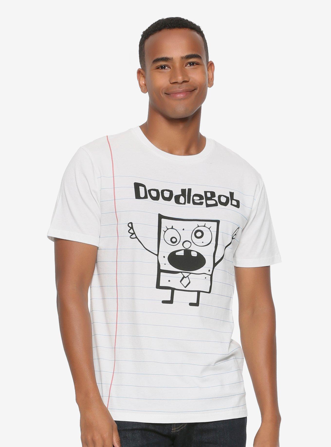 SpongeBob Squarepants DoodleBob - BoxLunch Exclusive, WHITE, hi-res