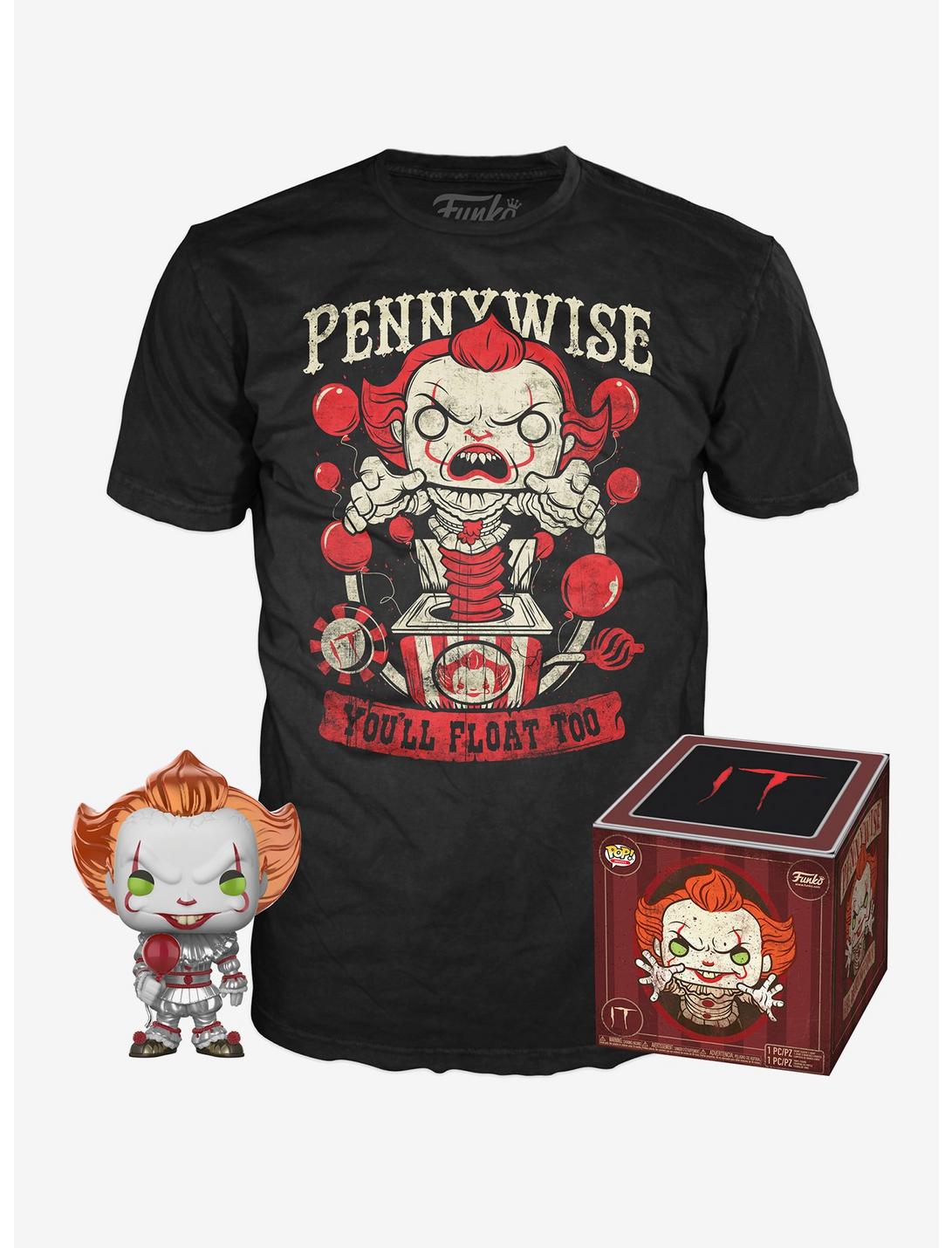 Funko POP Movies IT Pennywise with Balloon Hot Topic Exclusive MINT