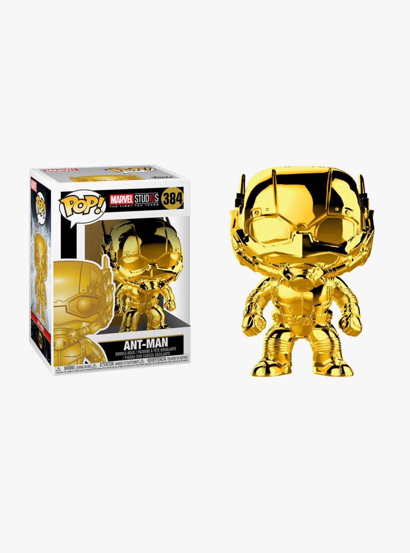 Funko Pop! Marvel Studios: The First Ten Years Ant-Man Chrome Vinyl Figure, , hi-res