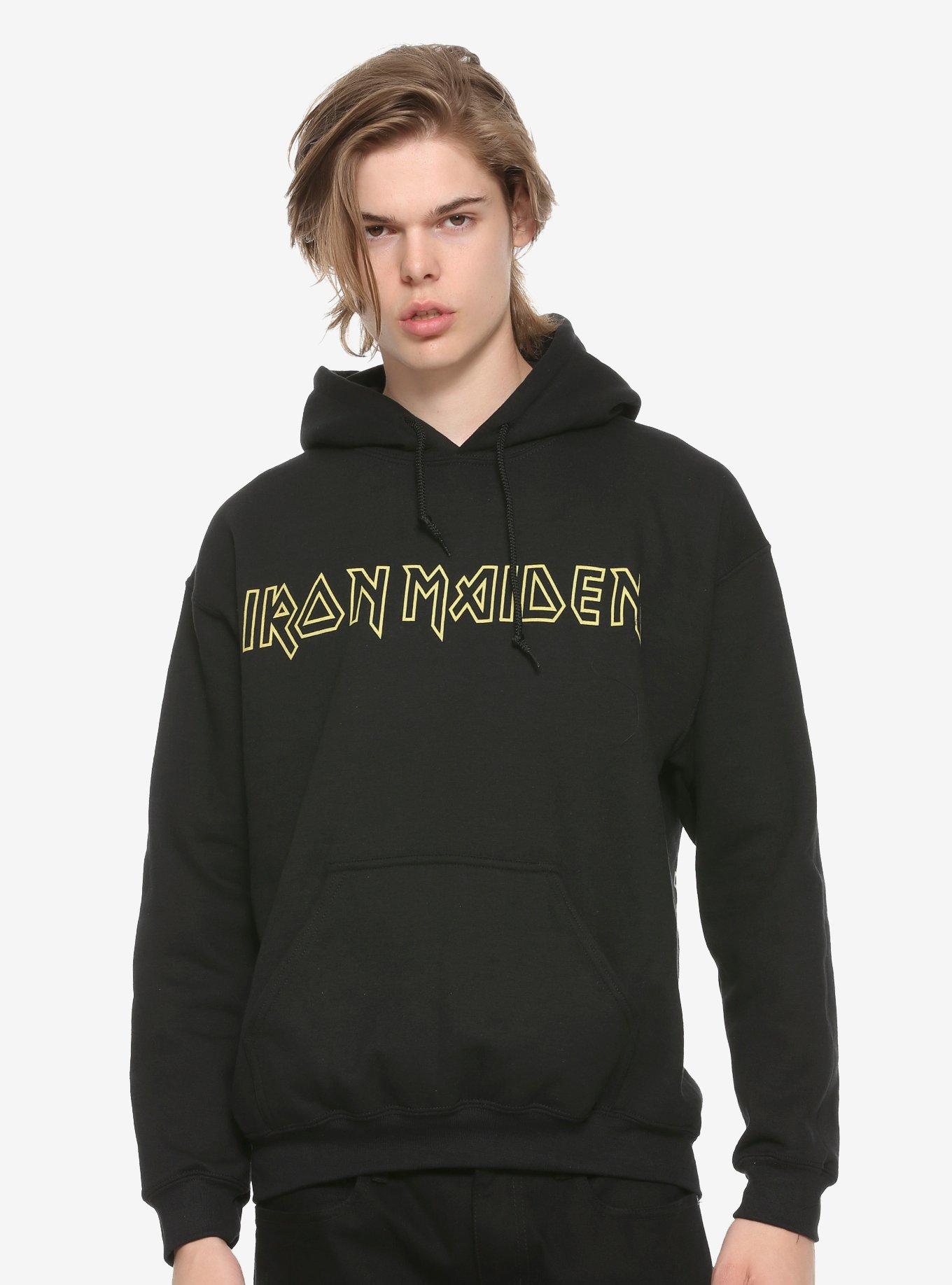 Iron Maiden Piece Of Mind Hoodie, BLACK, hi-res