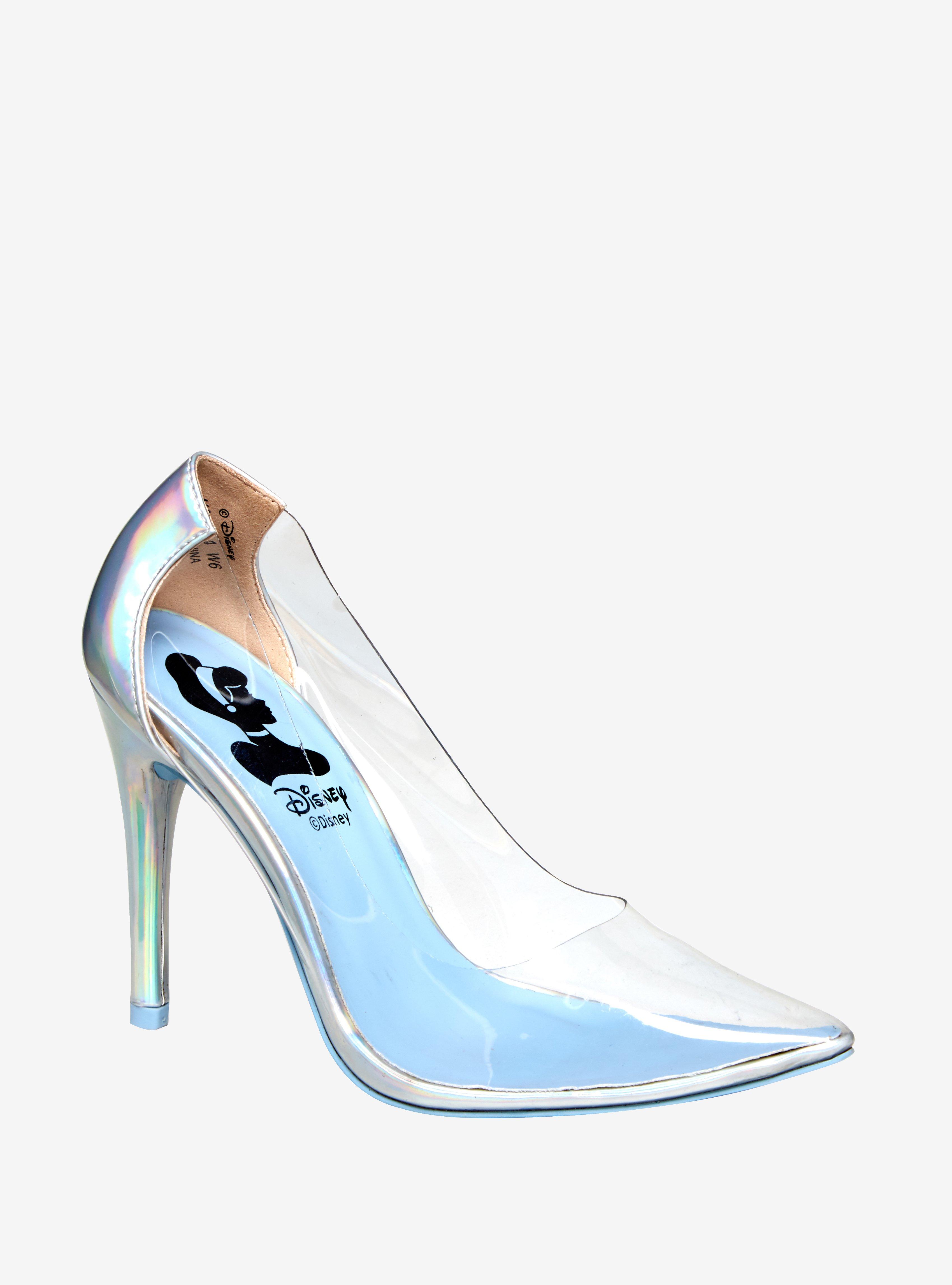 Cinderella Glass Slipper Shoes, Glass Slipper-Inspired Heels