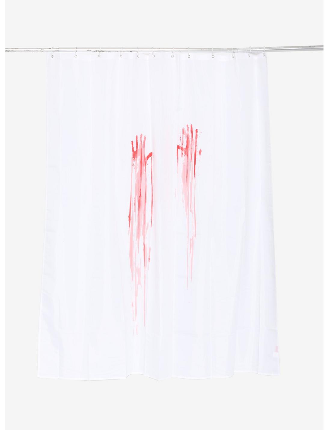 Blood Bath Bloody Shower Curtain, , hi-res