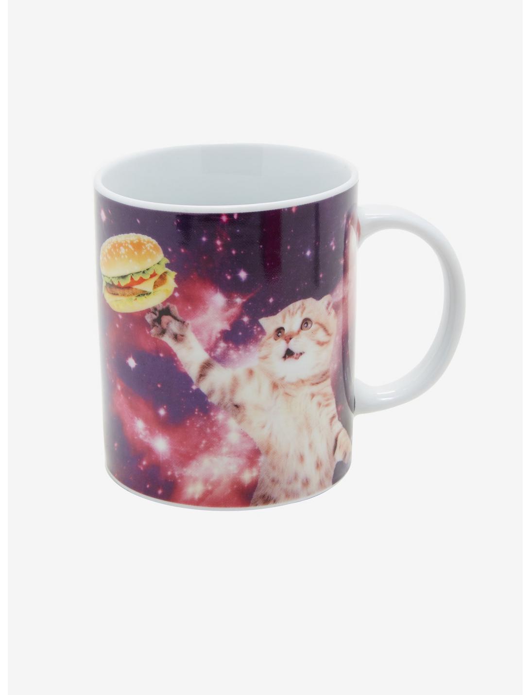 Cat In Space Cheeseburger Space Mug, , hi-res
