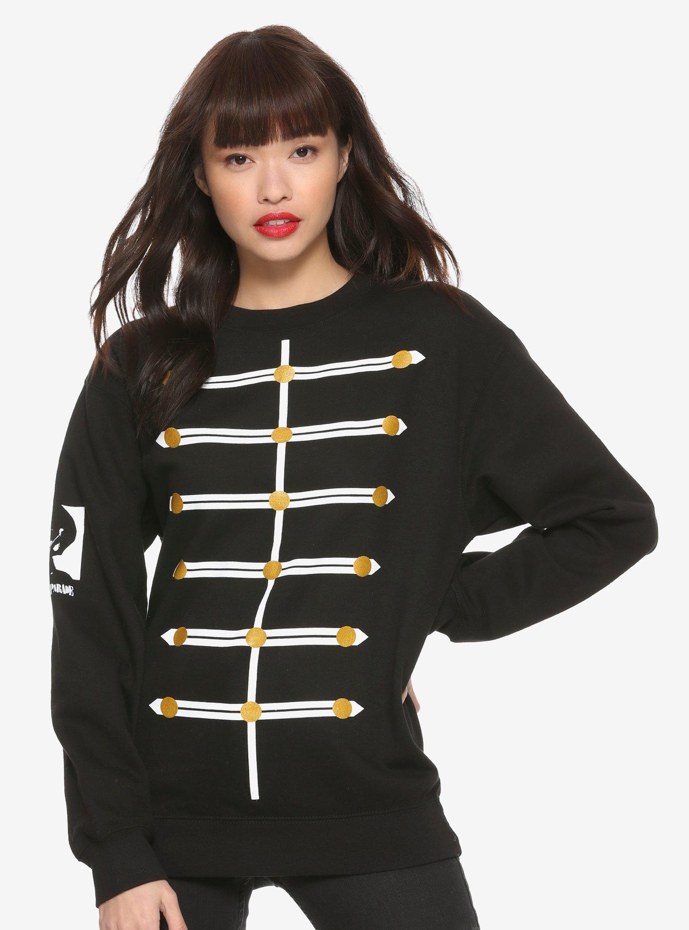 My Chemical Romance Black Parade Girls Sweatshirt, BLACK, hi-res