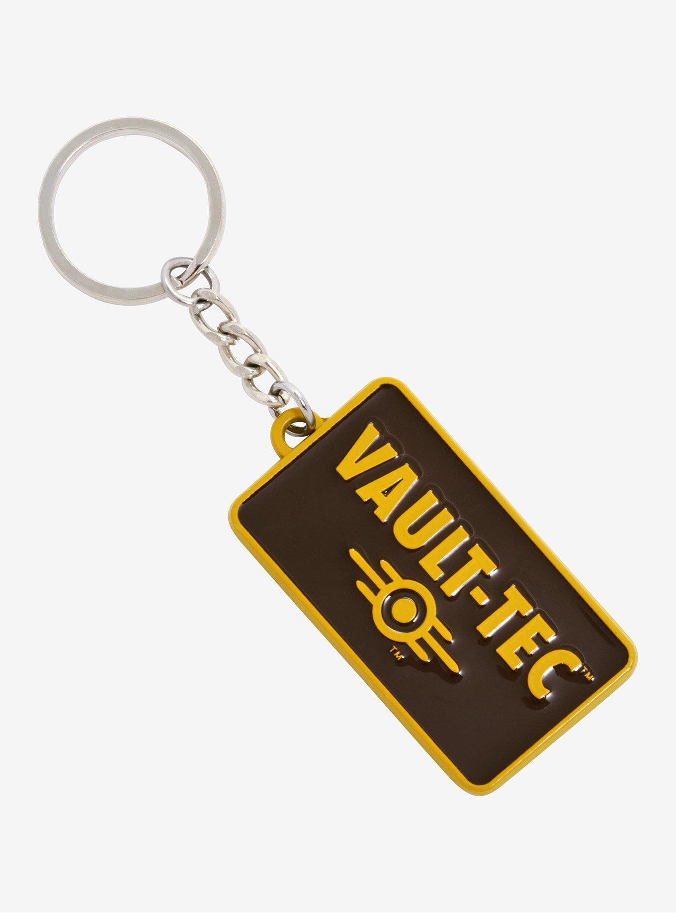 Fallout Vault-Tec Enamel Key Chain, , hi-res