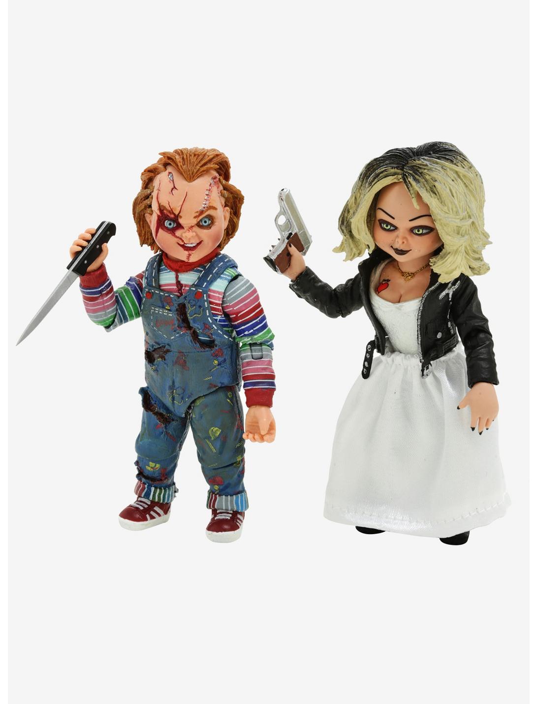 Bride Of Chucky Ultimate Chucky & Tiffany Figure Set, , hi-res