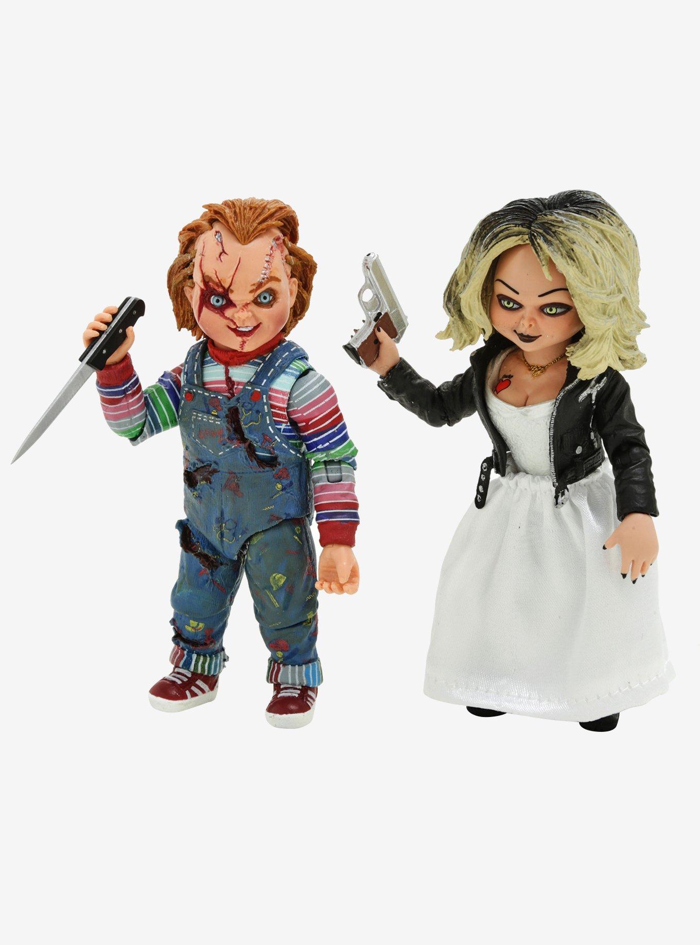 Bride Of Chucky Ultimate Chucky Tiffany Figure Set Hot Topic