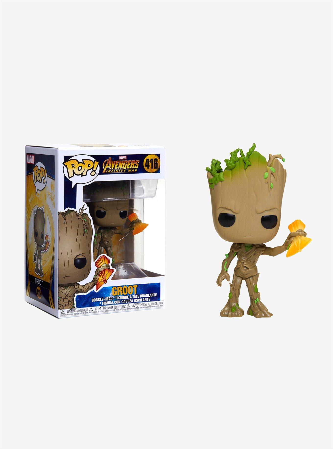 Funko Marvel Avengers: Infinity War Pop! Groot Stormbreaker Vinyl Bobble-Head, , hi-res