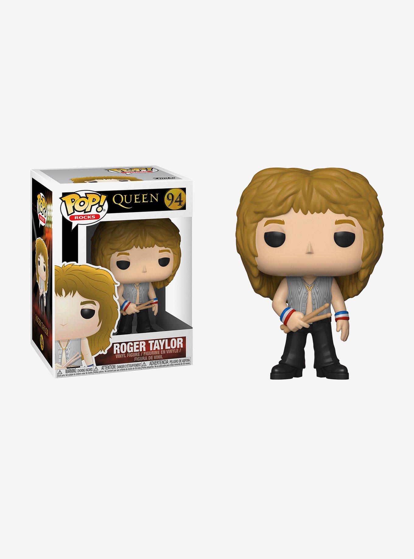 Funko Queen Pop! Rocks Roger Taylor Vinyl Figure, , hi-res
