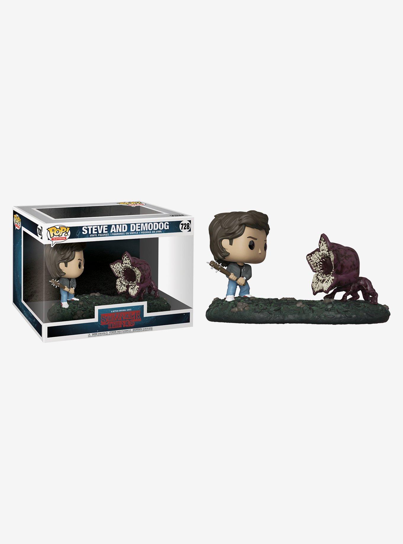 Funko Stranger Things Pop Television Steve And Demodog Movie Moments Vinyl Collectible Hot Topic