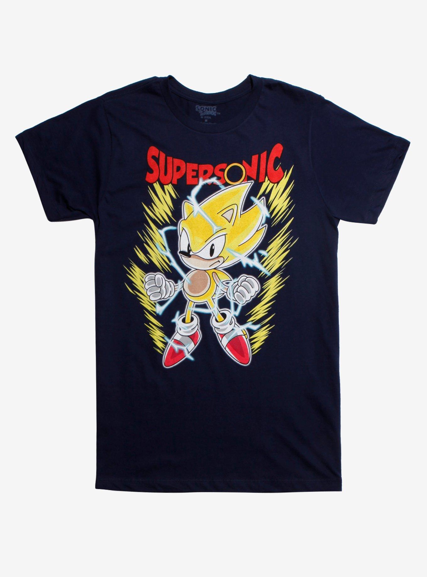 Sonic The Hedgehog Supersonic T-Shirt, NAVY, hi-res