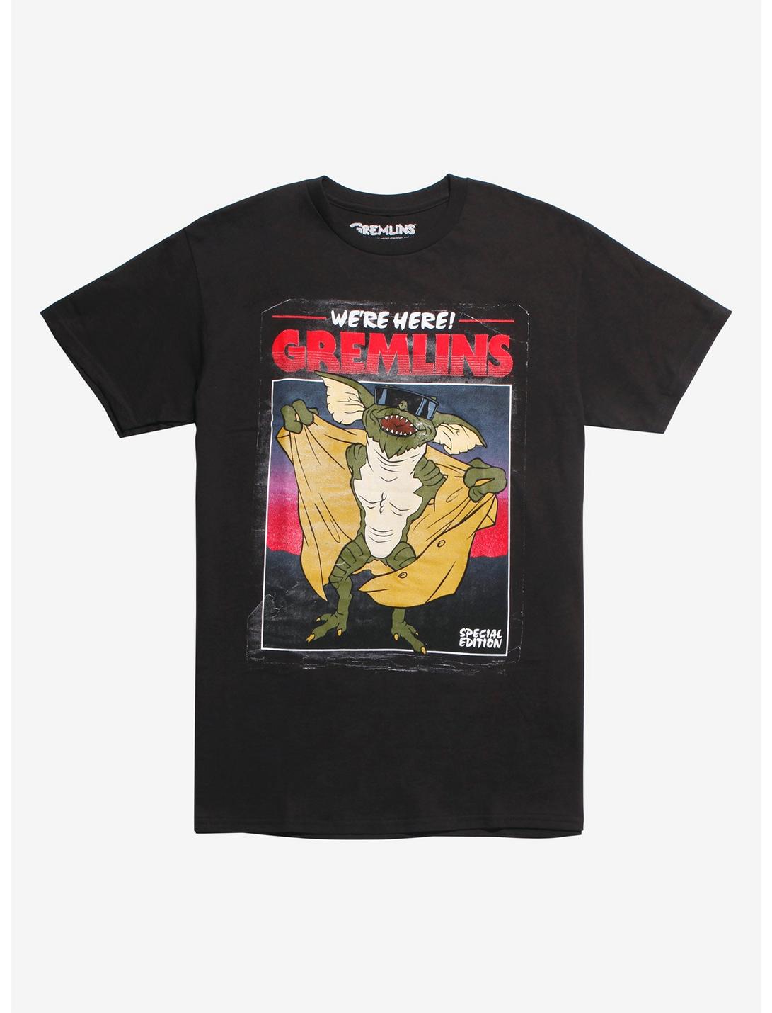 Gremlins Special Edition VHS Cover T-Shirt, BLACK, hi-res