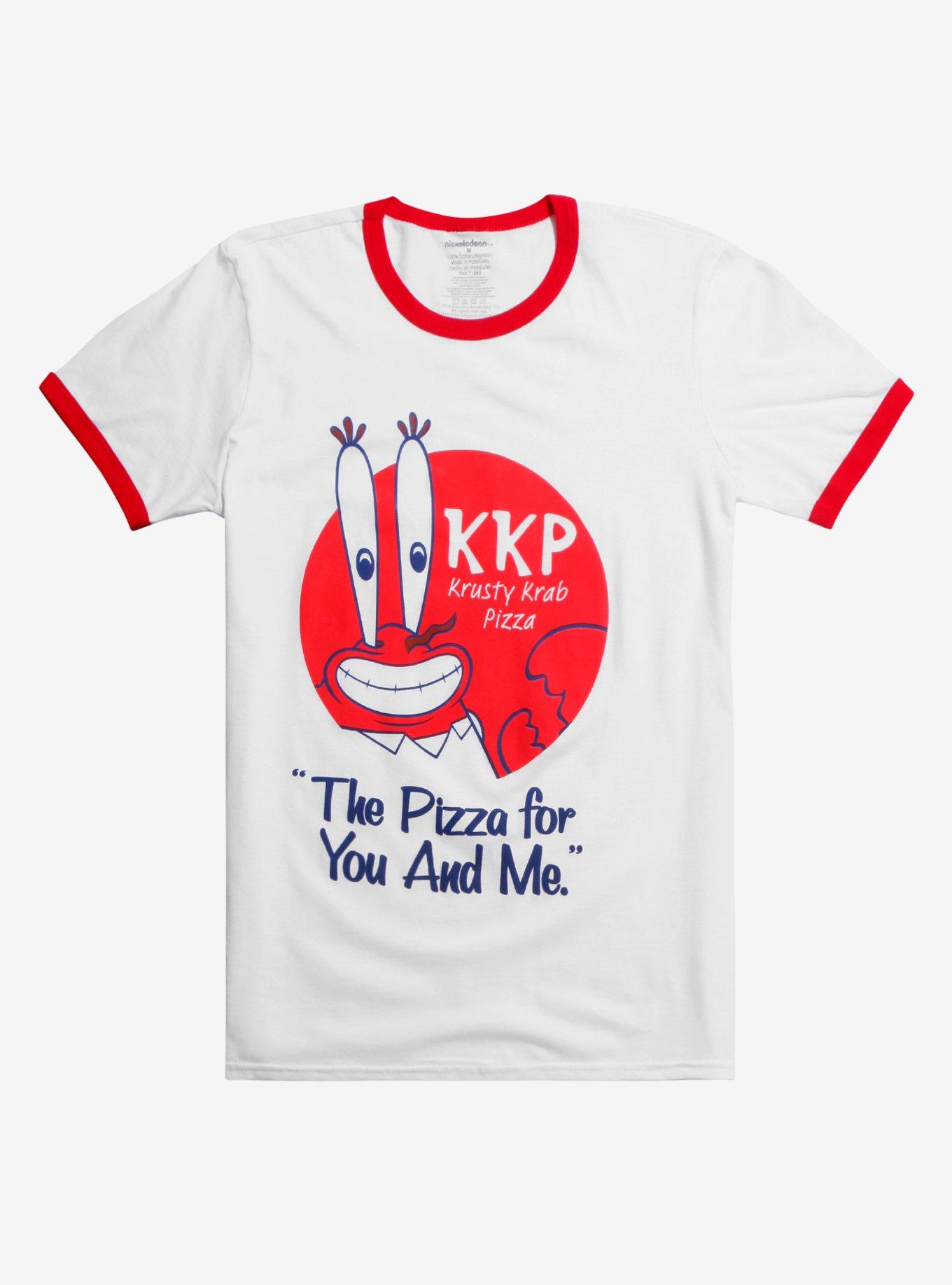 SpongeBob SquarePants Krusty Krab Pizza T-Shirt, WHITE, hi-res