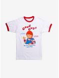 Child's Play Chucky Good Guys Ringer T-Shirt, WHITE, hi-res
