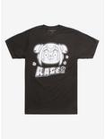 Pop Team Epic Popuko Rage T-Shirt, BLACK, hi-res