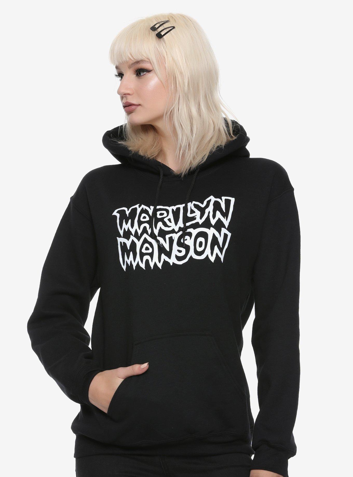 Marilyn Manson Logo Girls Hoodie | Hot Topic