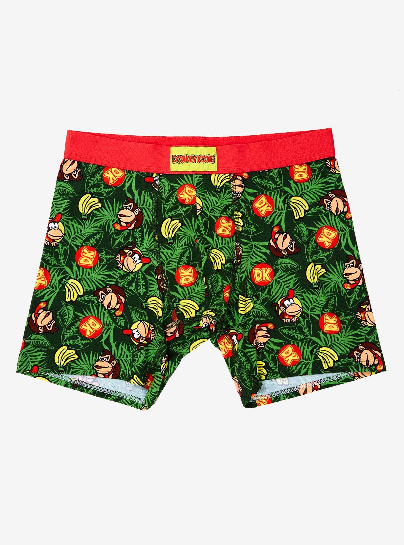Nintendo Donkey Kong Botanical Boxer Briefs, MULTI, hi-res