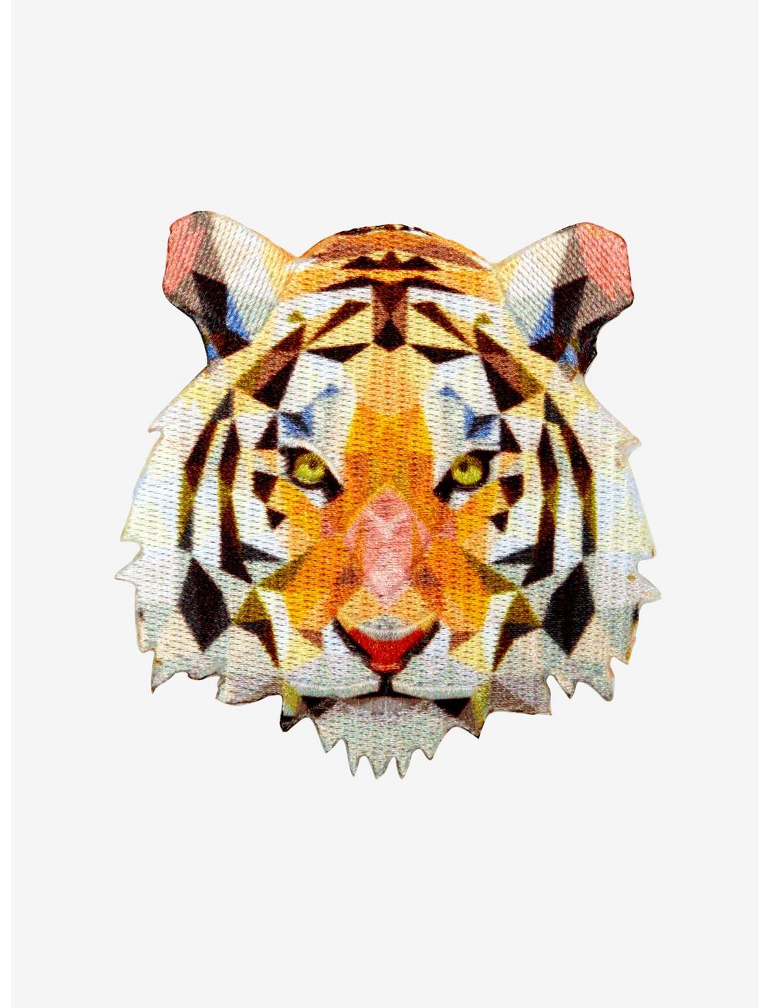 Geometric Tiger Patch, , hi-res