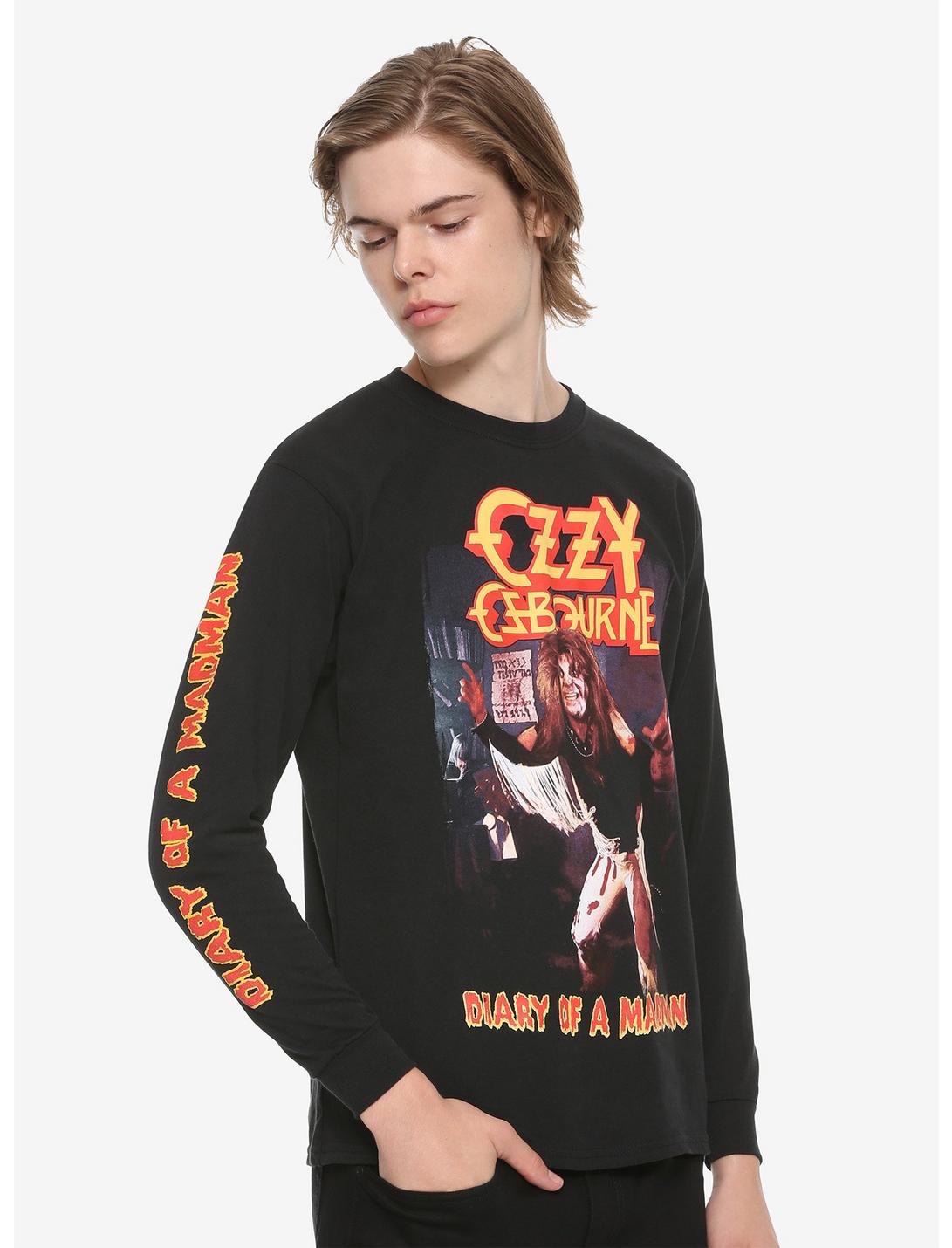 Ozzy Osbourne Diary Of A Madman Long-Sleeve T-Shirt, BLACK, hi-res