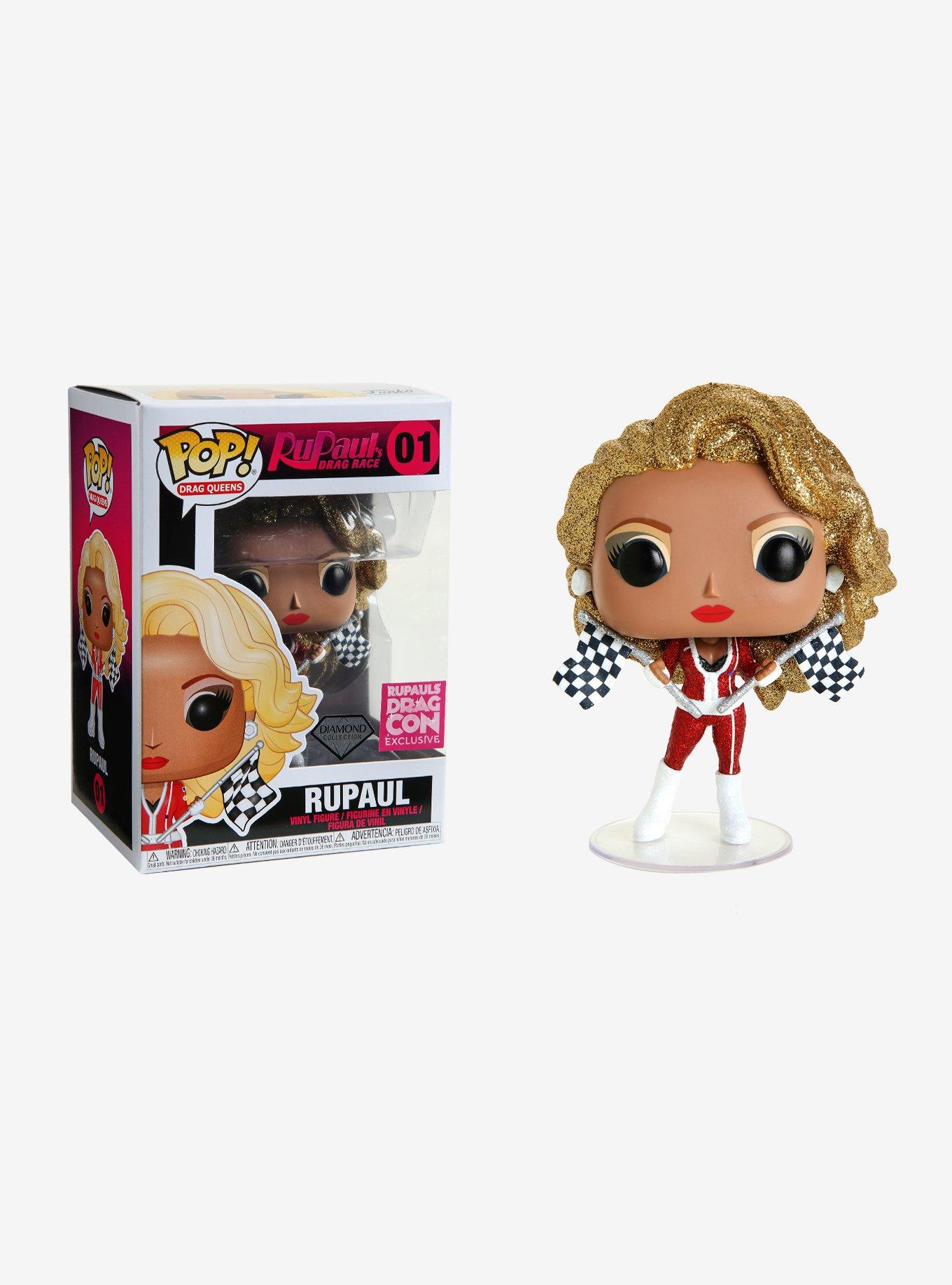 Funko Drag Queens Pop! RuPaul's Drag Race Diamond Collection RuPaul Vinyl Figure Convention | Hot Topic