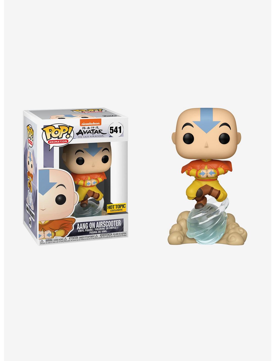 FUNKO POP AVATAR AANG ON AIRSCOOTER HOT TOPIC EXCLUSIVE #541 IN HAND SHIPS NOW 