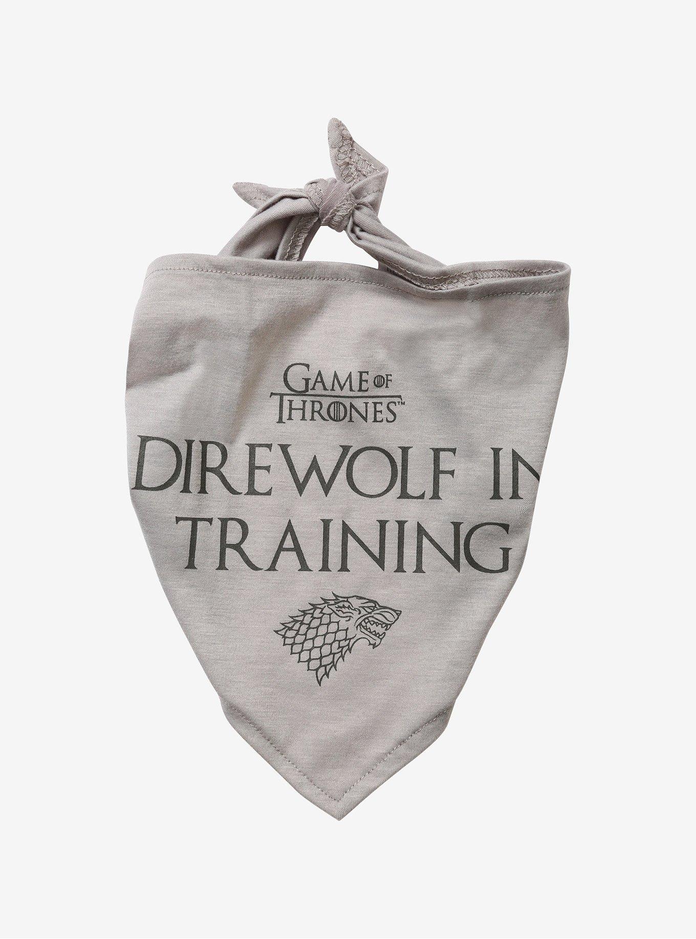 Direwolf in training bandana hotsell