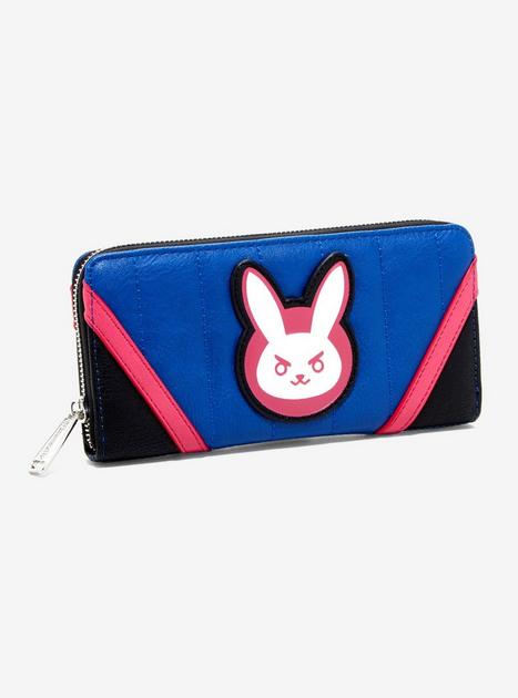 Loungefly Overwatch D.Va Zip Wallet | Hot Topic
