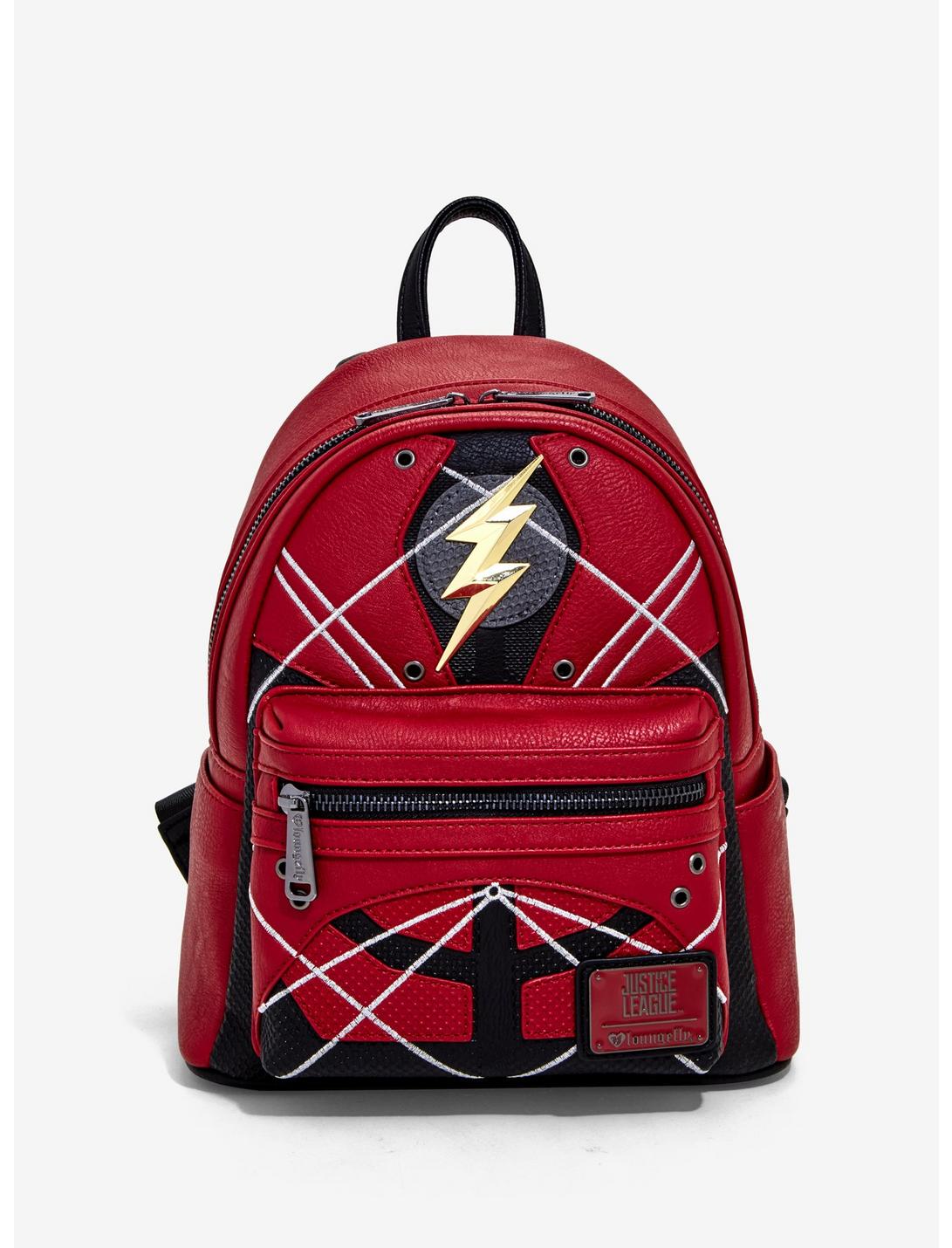 Loungefly DC Comics Justice League The Flash Costume Backpack, , hi-res