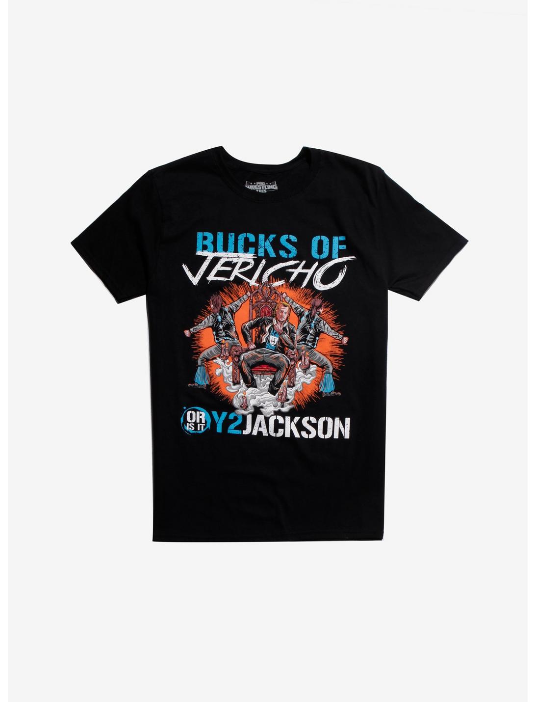 Pro-Wrestling Bucks Of Jericho Y2Jackson T-Shirt, BLACK, hi-res