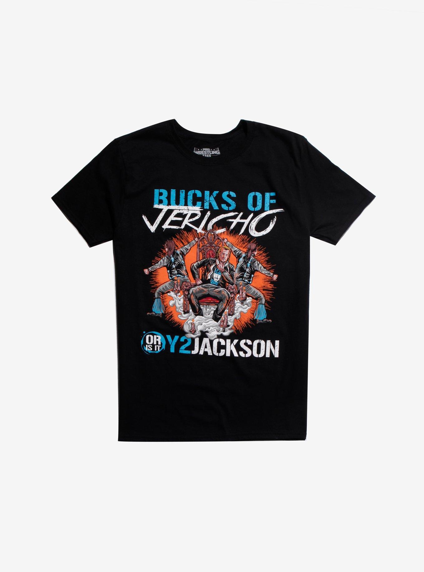 Pro-Wrestling Bucks Of Jericho Y2Jackson T-Shirt, BLACK, hi-res