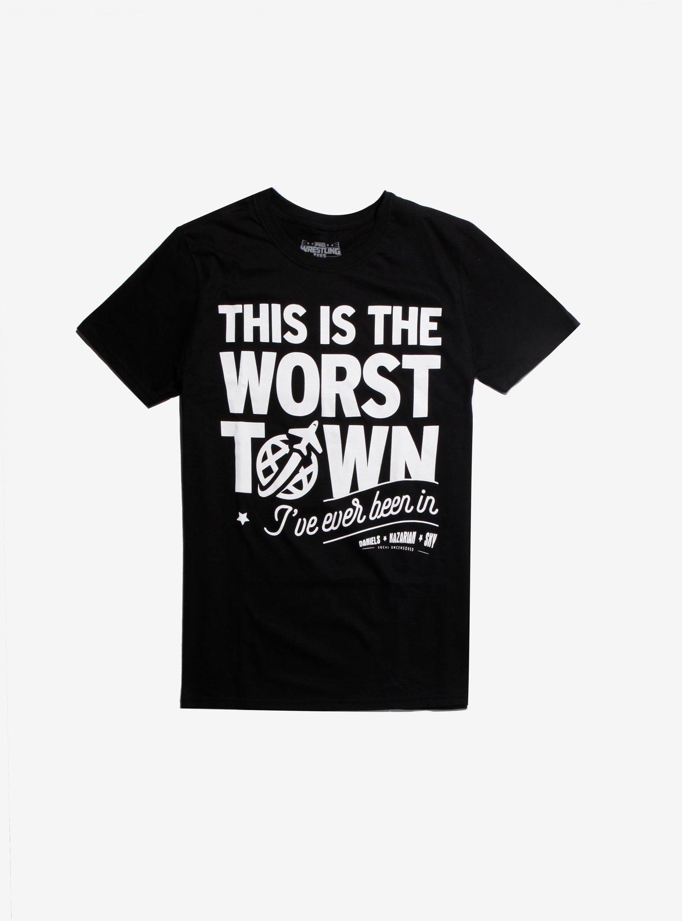 Pro-Wrestling SoCal Uncensored Worst Town T-Shirt | Hot Topic