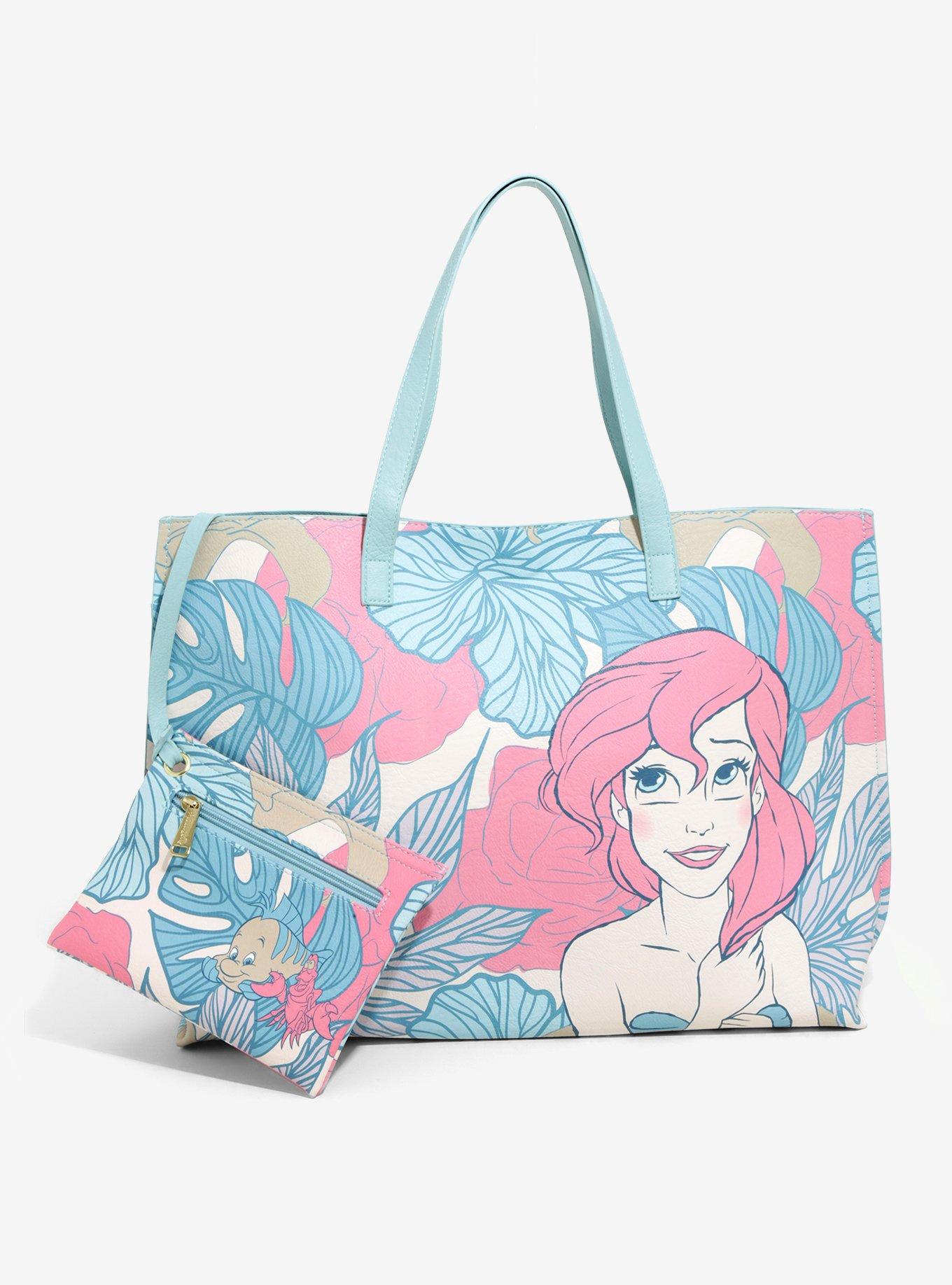 Loungefly Disney The Little Mermaid Ariel Seaweed Tote Bag, , hi-res