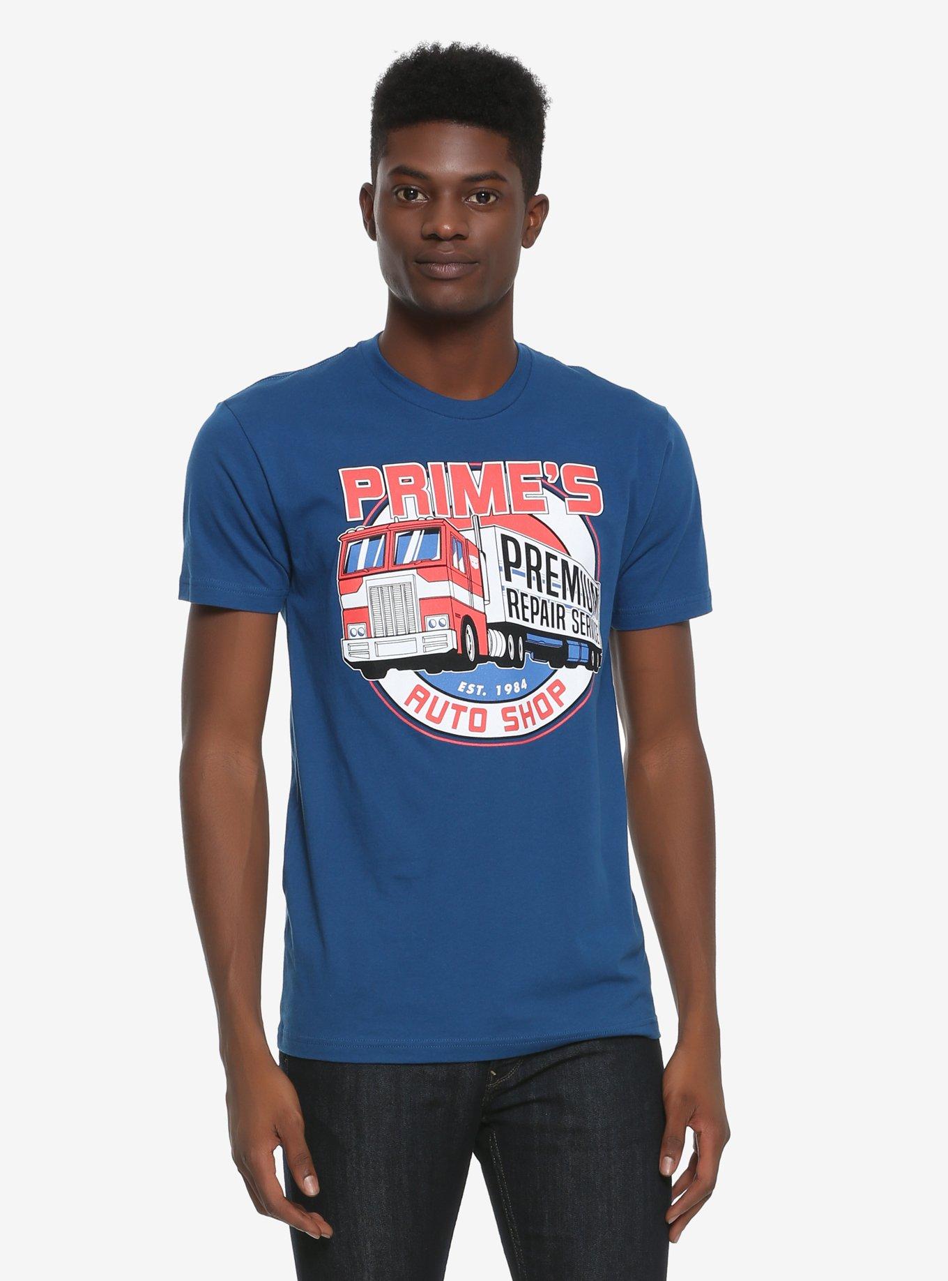 Transformers Prime's Autoshop T-Shirt | BoxLunch