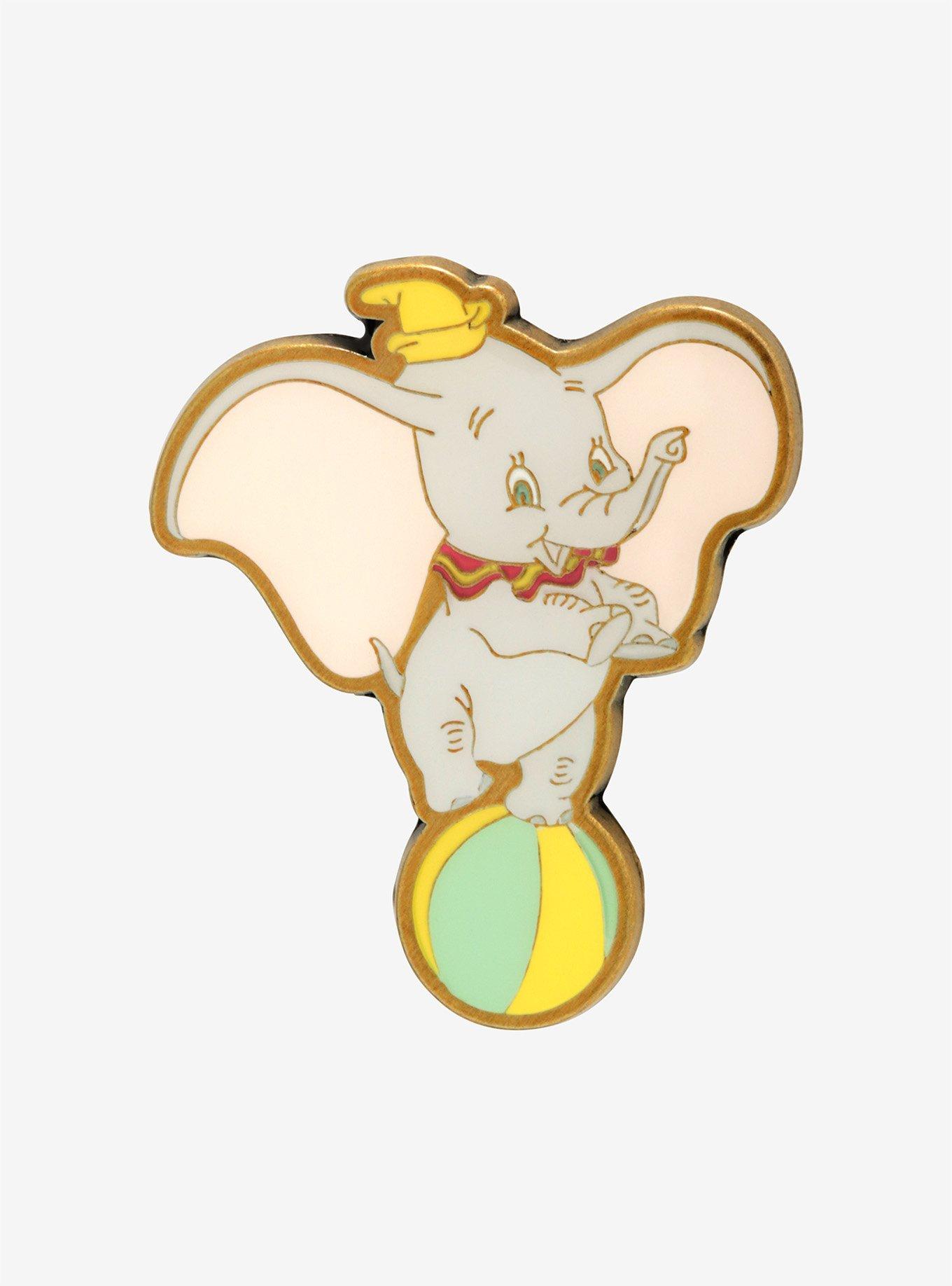 Loungefly Disney Dumbo Balancing Ball Enamel Pin, , hi-res
