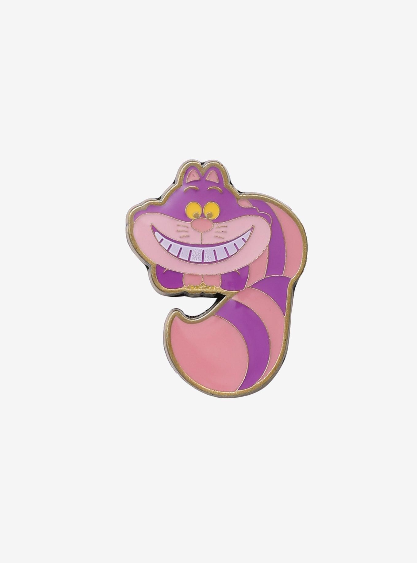 Loungefly Disney Alice In Wonderland Cheshire Cat Enamel Pin, , hi-res