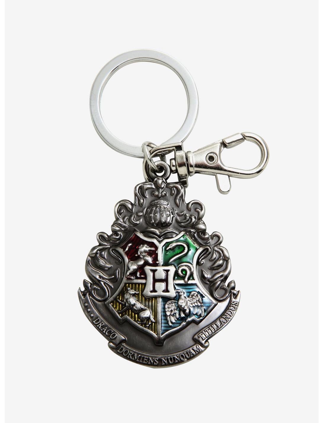 Harry Potter Hogwarts Crest Key Chain, , hi-res
