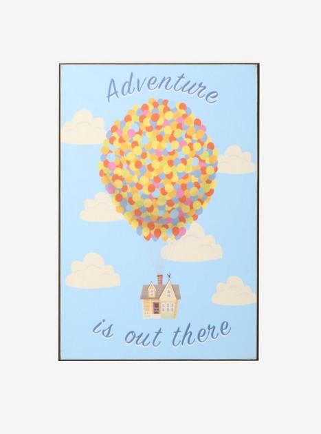 Original art disney up adventure is out there with house and sold balloons Pixar