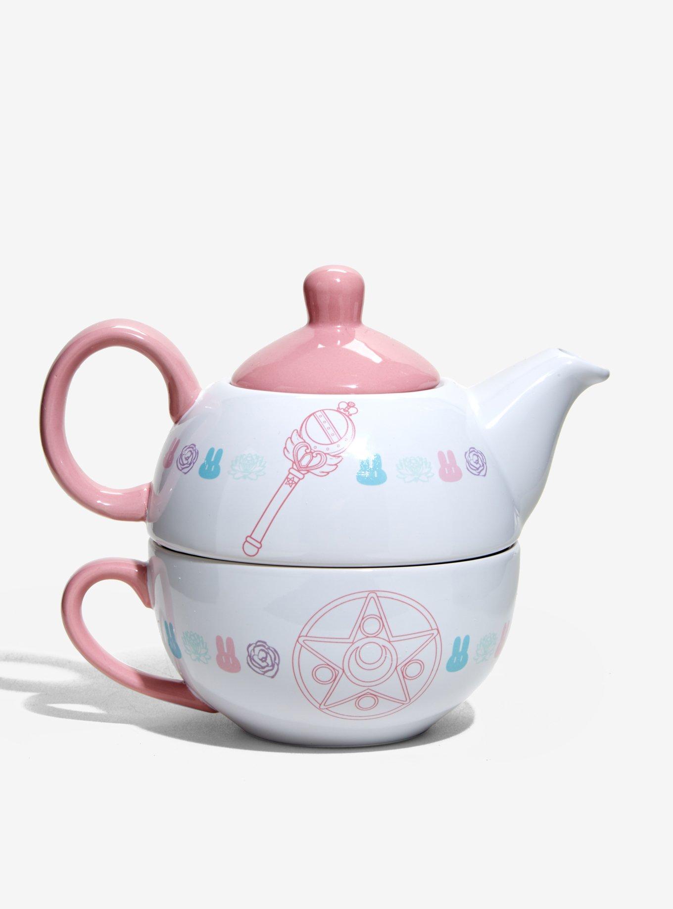 Sailor Moon Crystal Stackable Teapot & Cup Set, , hi-res