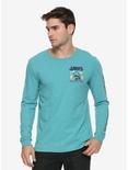 Jaws Amity Island Regatta Long Sleeve T-Shirt - BoxLunch Exclusive, BLUE, hi-res