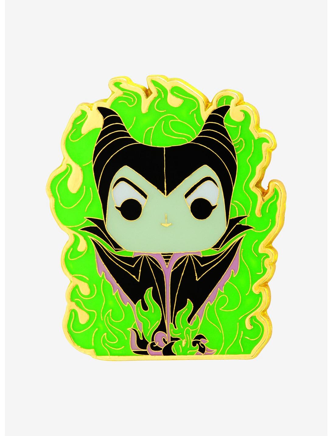 Funko Pop! Disney Villains Maleficent Enamel Pin - BoxLunch Exclusive, , hi-res
