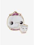 Funko Pop! Disney Beauty And The Beast Mrs. Potts & Chip Enamel Pin Set - BoxLunch Exclusive, , hi-res