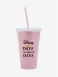 Disney Days Are The Best Days Pink Glitter Travel Cup, , hi-res