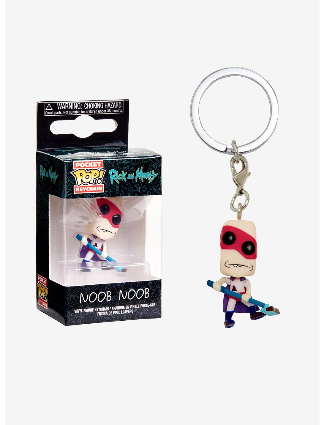 Funko Rick And Morty Pocket Pop! Noob Noob Key Chain, , hi-res