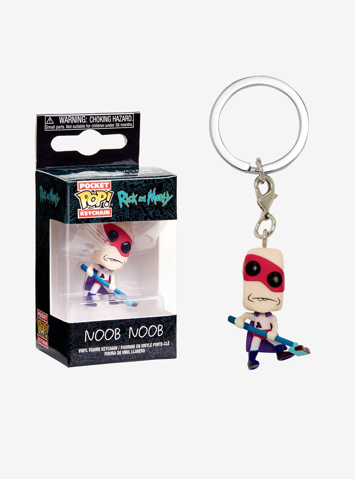 Funko Rick And Morty Pocket Pop! Noob Noob Key Chain, , hi-res